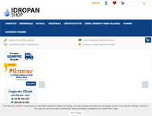 Tablet Screenshot of idropanshop.com